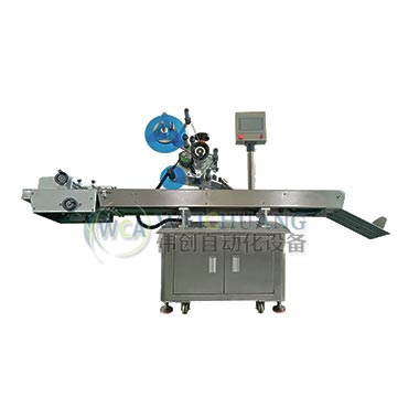 壓扁小彩盒分頁(yè)貼標(biāo)機(jī)